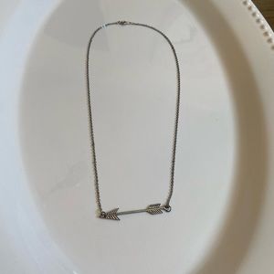 Silver Arrow Necklace